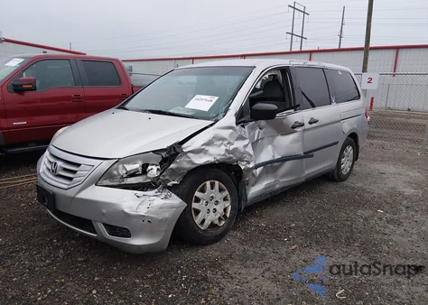 2009 Honda Odyssey Lx from USA, damaged, VIN 5FNRL38289B056658